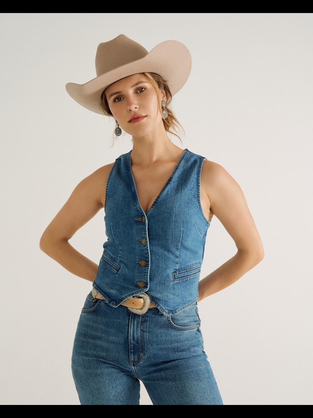 Tecovas Denim Vest